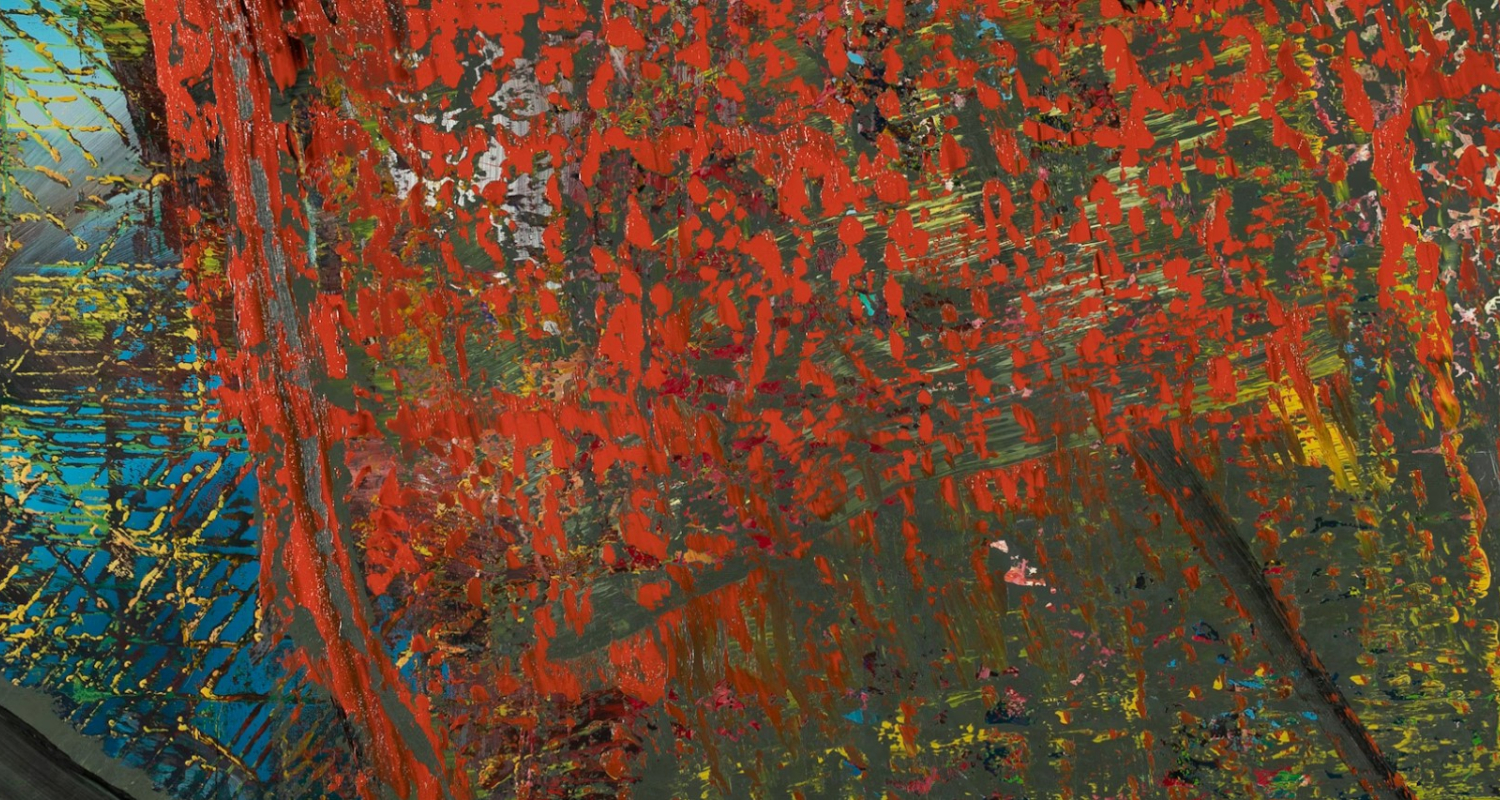 Gerhard Richter, Gudrun, 1987, détail Huile sur toile, 250 x 250 cm Fondation Louis Vuitton, Paris © Gerhard Richter 2025 (18102025) Photo : Primae / Louis Bourjac